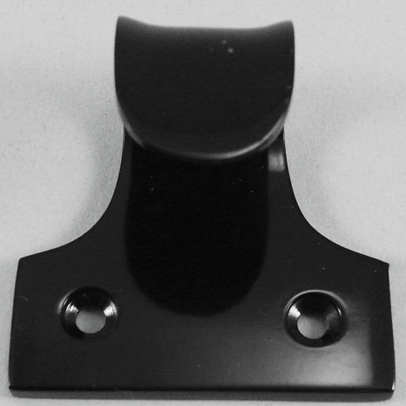 THD164/BLP • Black Polished • Plain Hook Pattern Cast Sash Lift